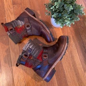 Woolrich Baltimore Leather & Wool Boots